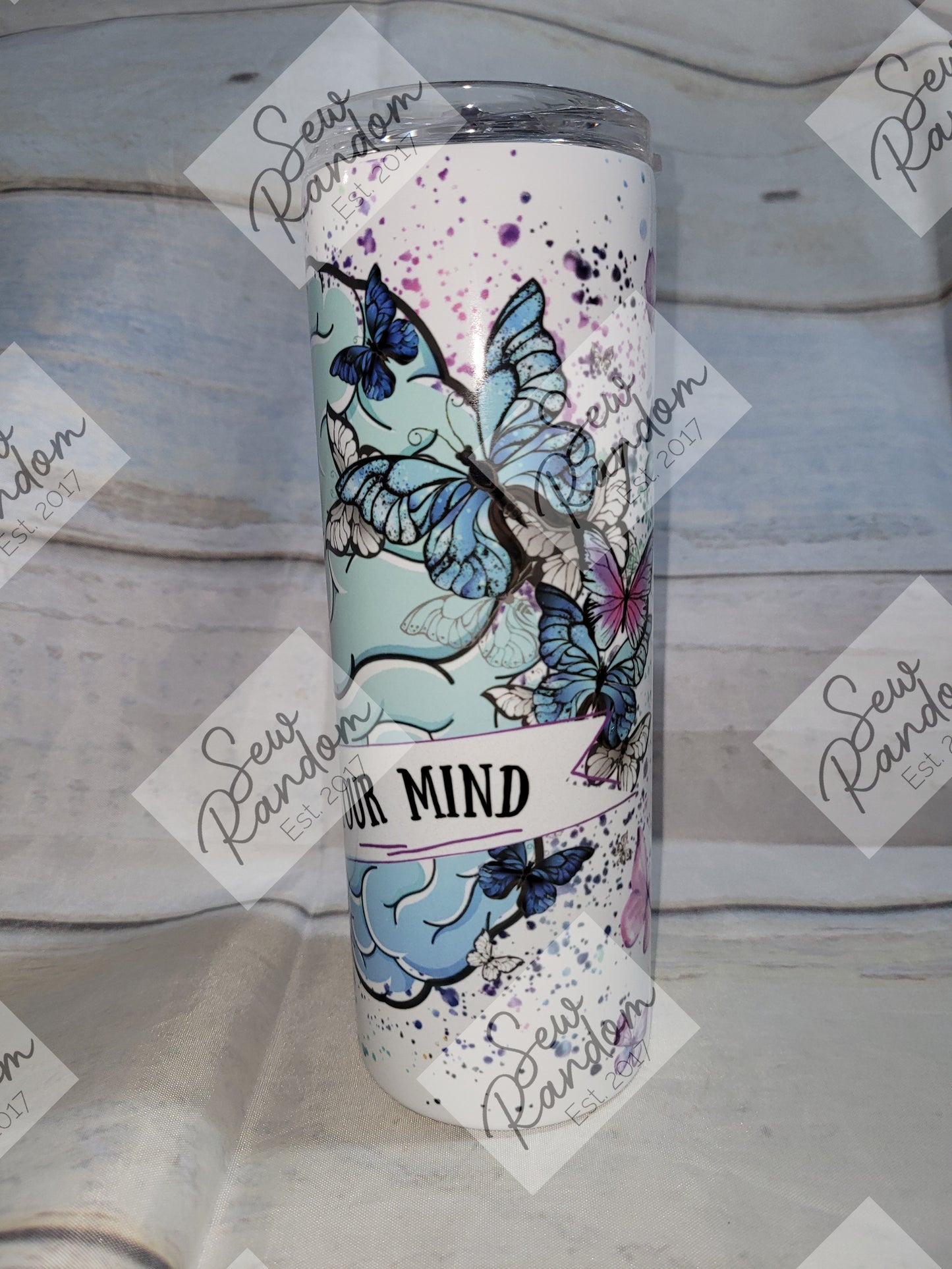 BE KIND TO YOUR MIND TUMBLER