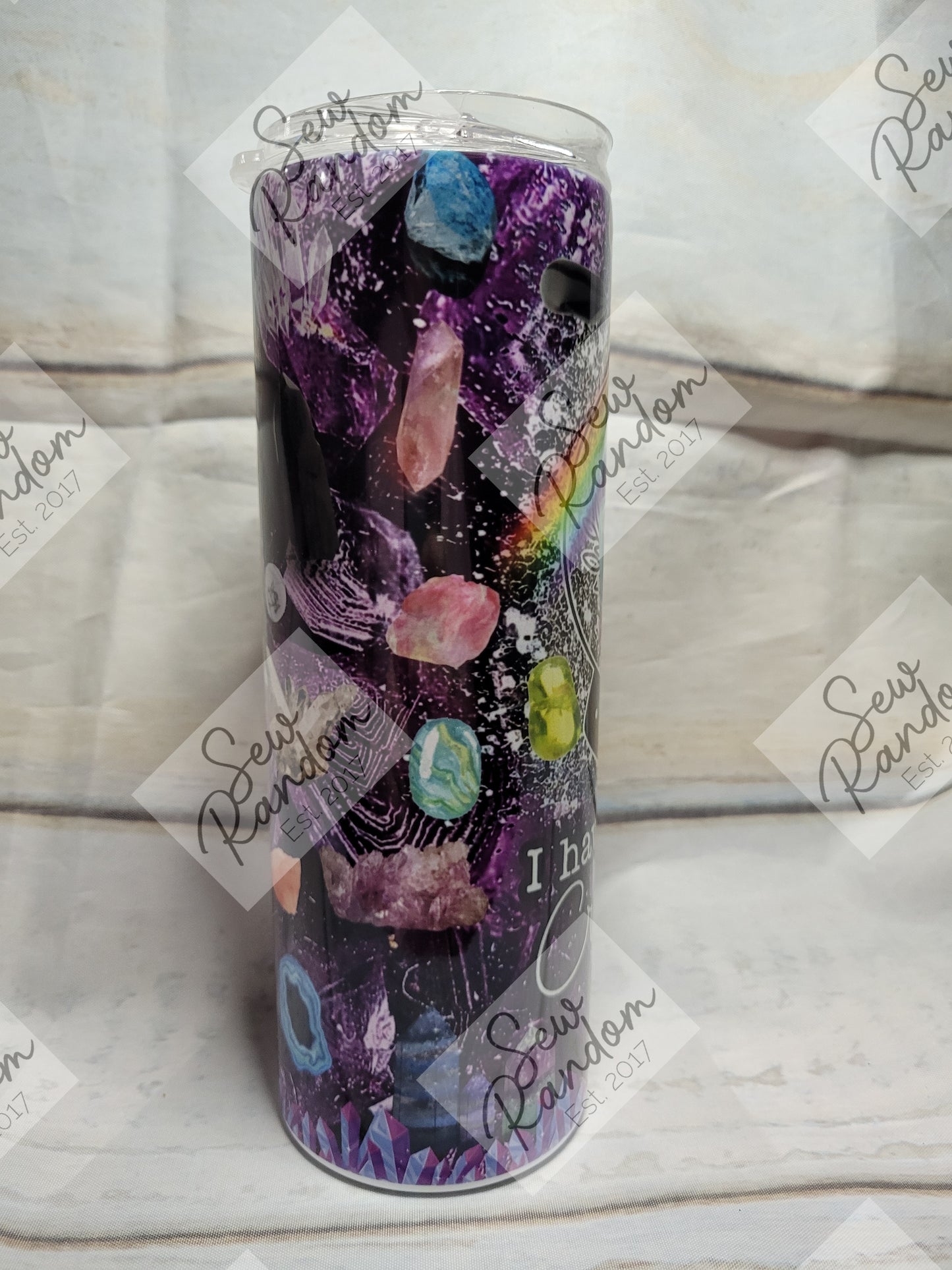 CRYSTAL FOR THAT TUMBLER