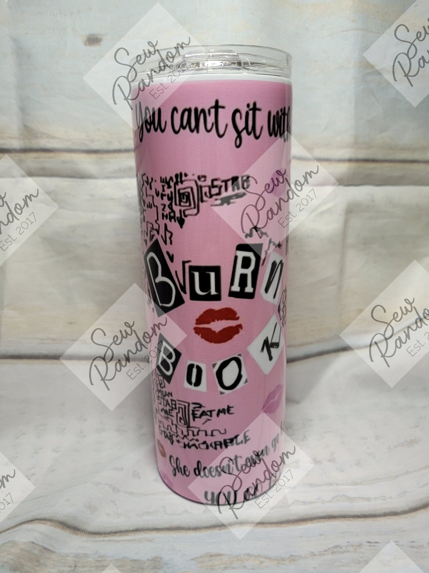 BURN BOOK TUMBLER