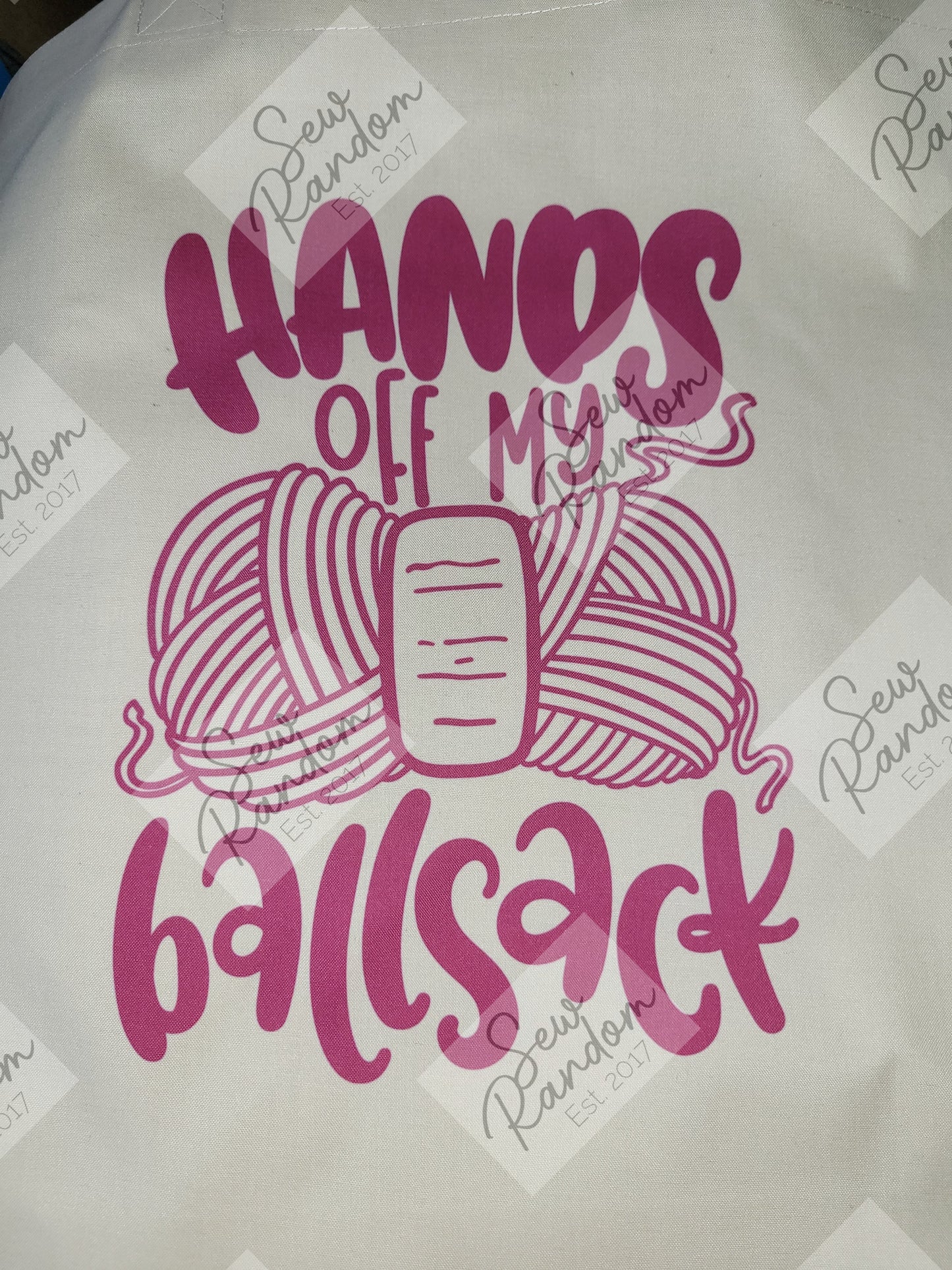 HANDS OFF TOTE