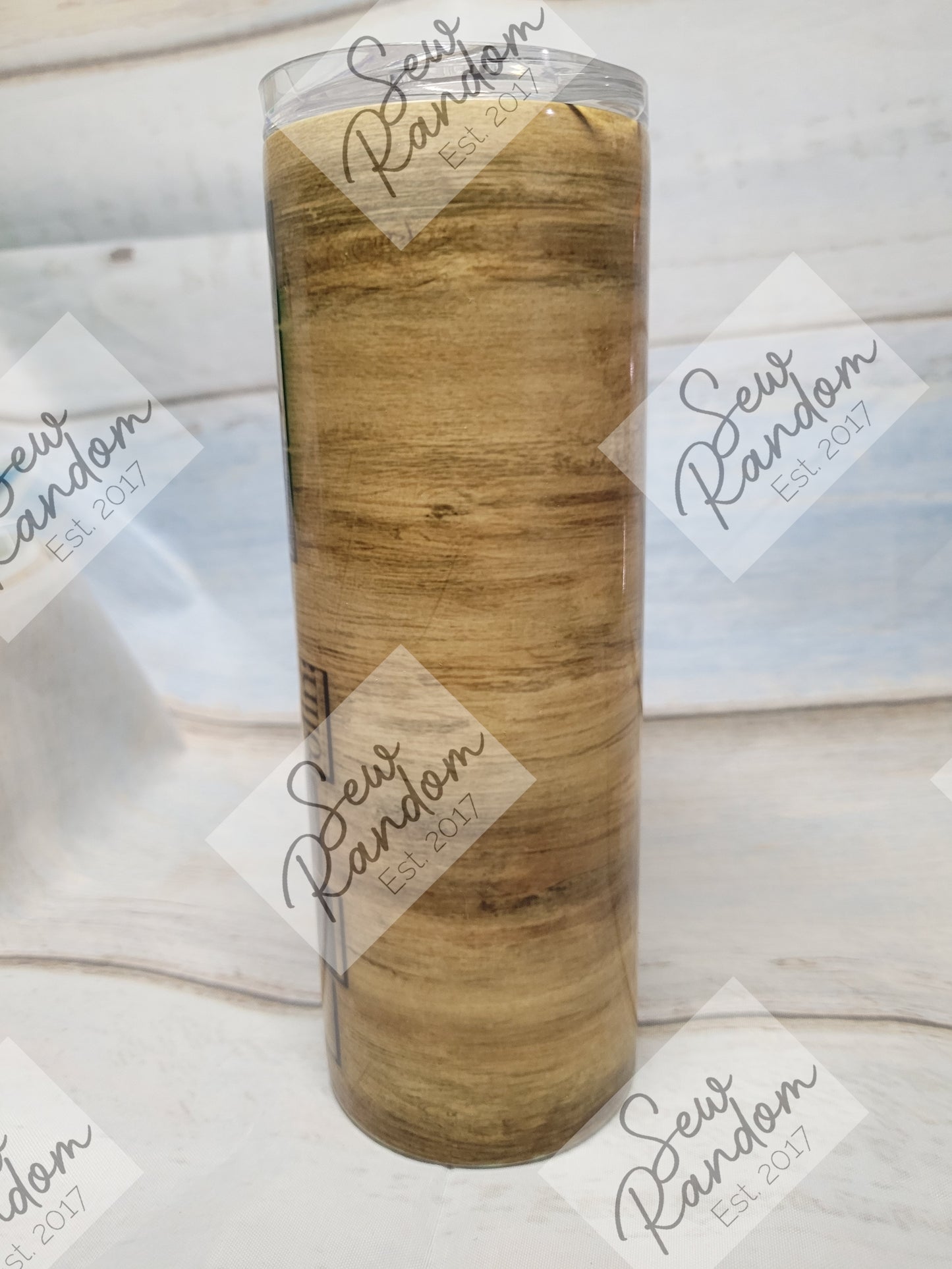 BEST DAD TUMBLER - WOOD