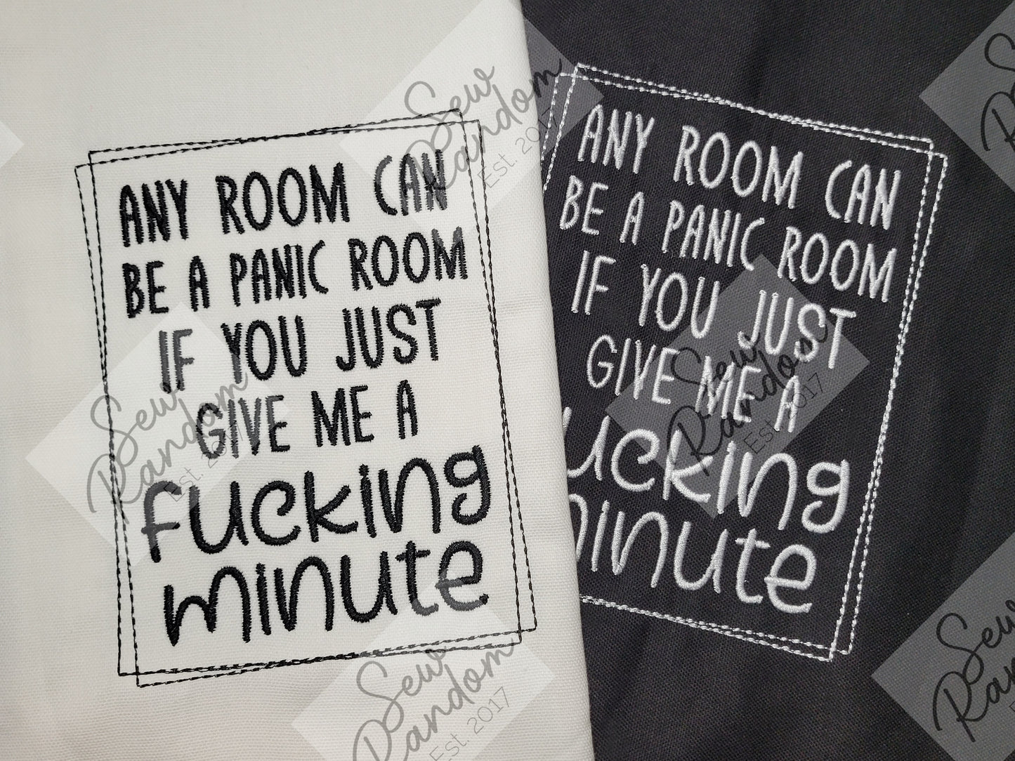 PANIC ROOM TEA TOWEL