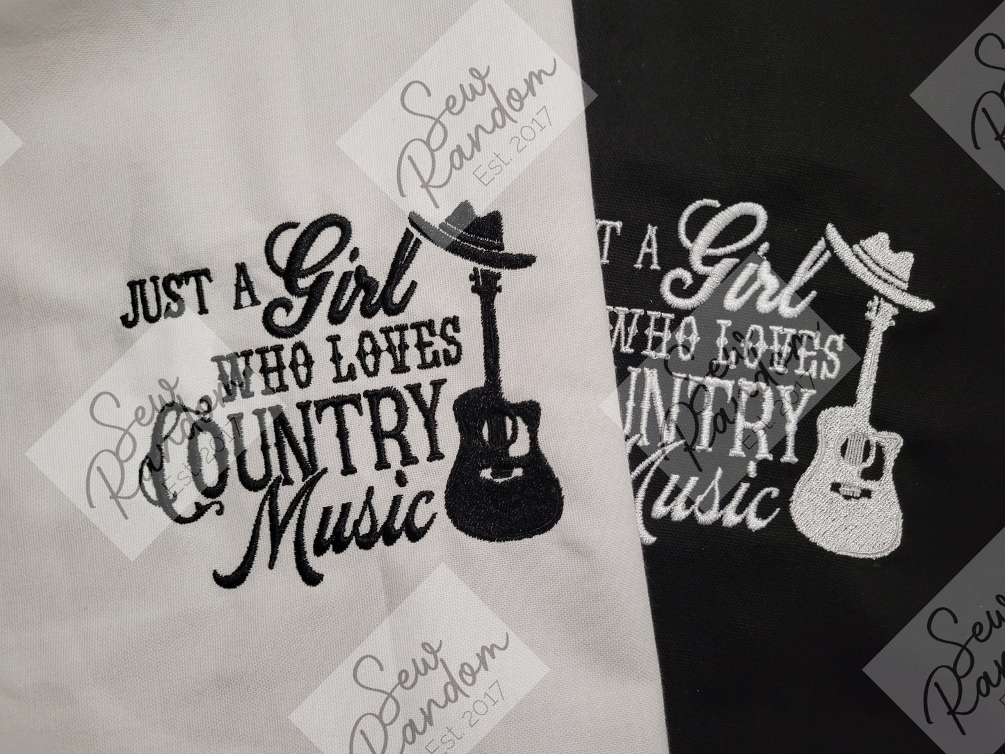 LOVES COUNTRY MUSIC 1 TEA TOWEL