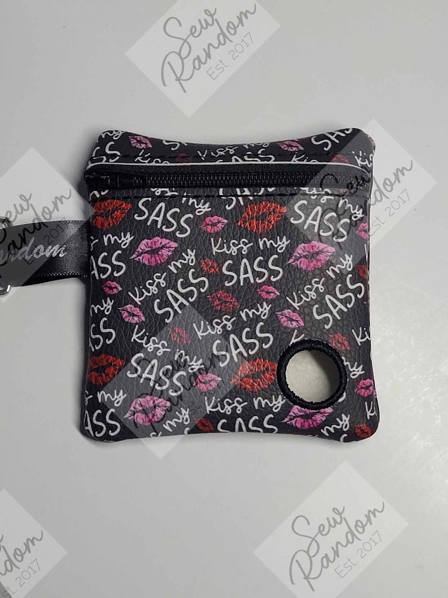KISS MY SASS BAG HOLDER