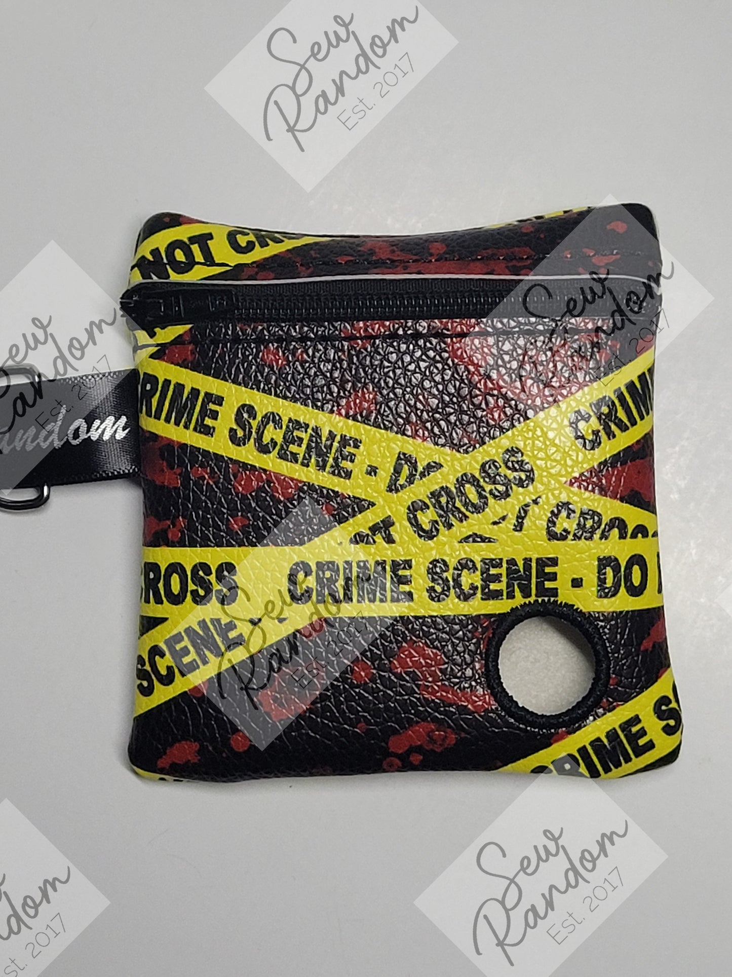 CRIME SCENE POO BAG HOLDER