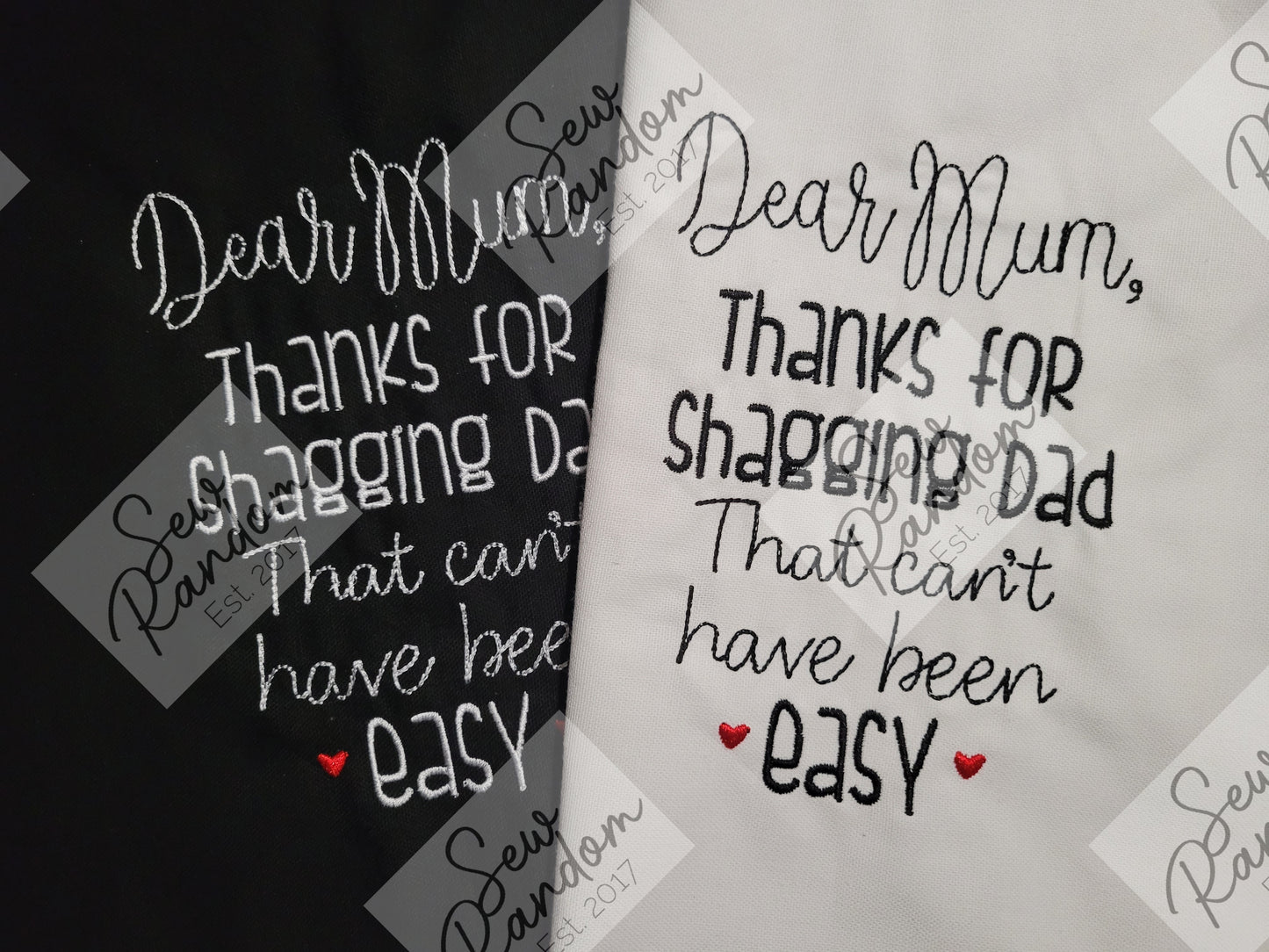 DEAR MUM/MOM TEA TOWEL