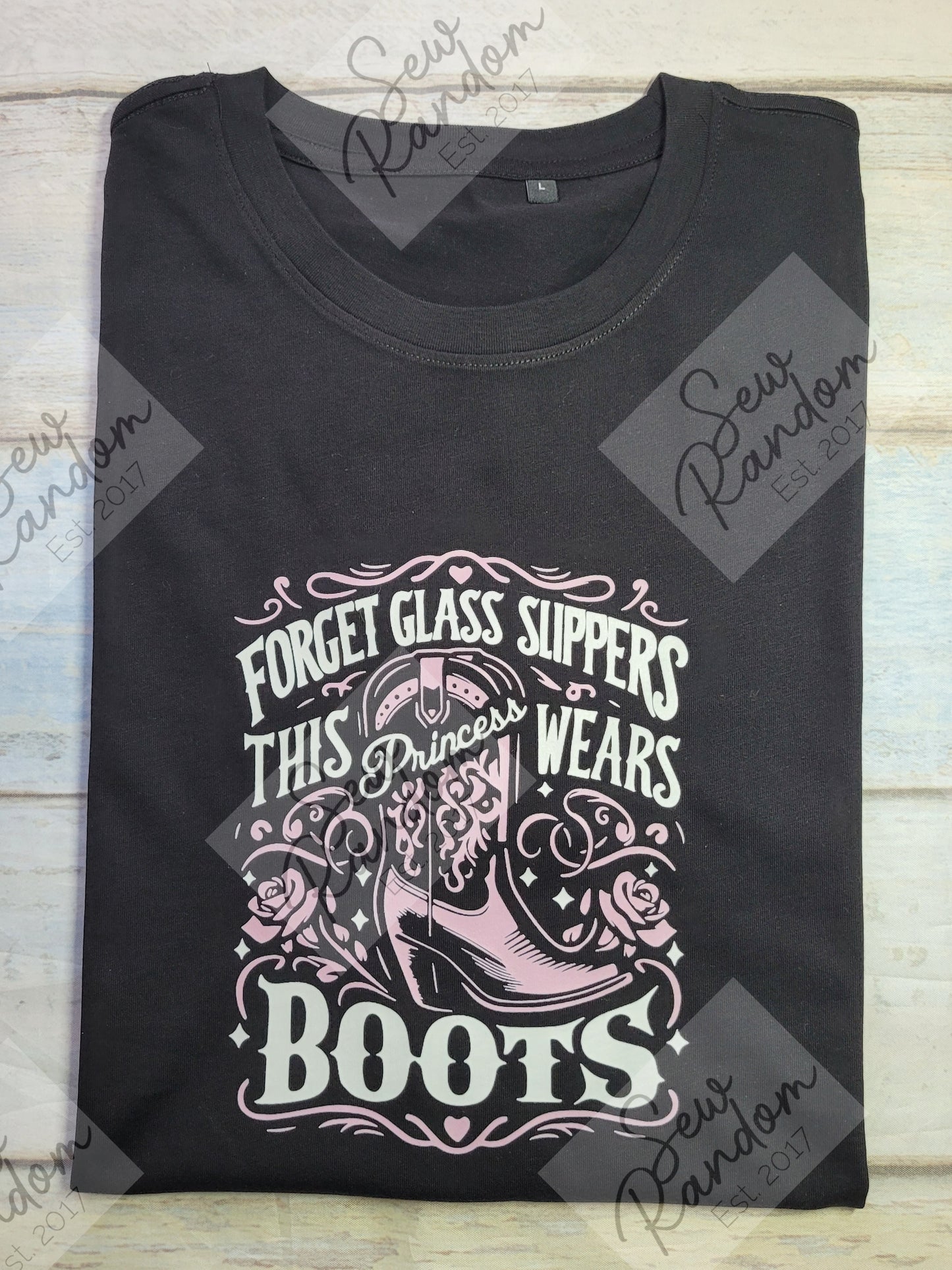 PRINCESS BOOTS T SHIRT