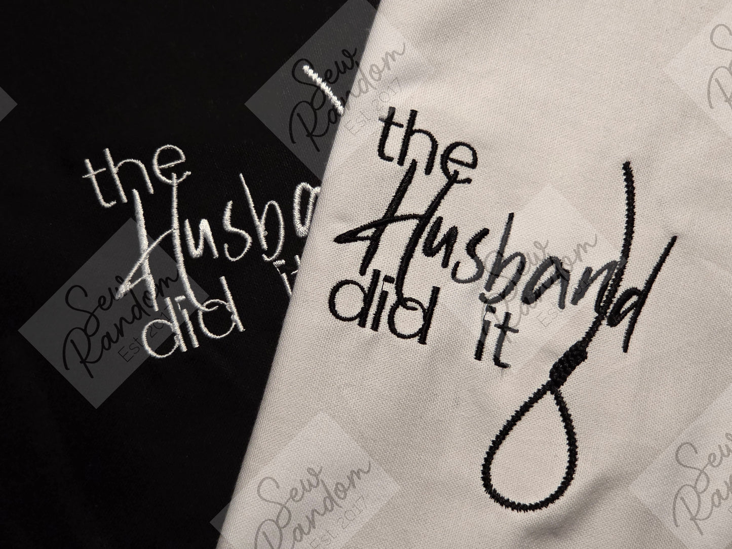 HUSBAND DID IT TEA TOWEL