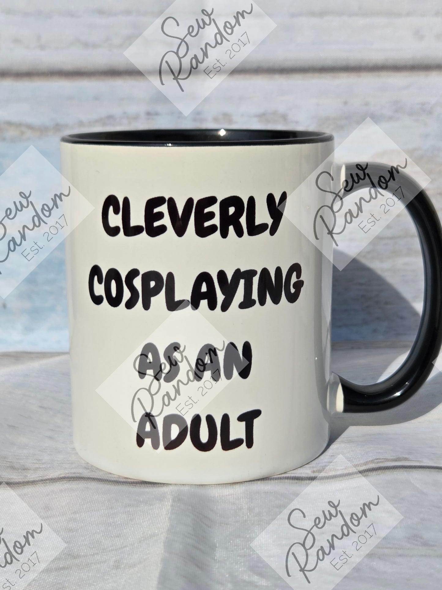 CLEVERLY COSPLAYING MUG