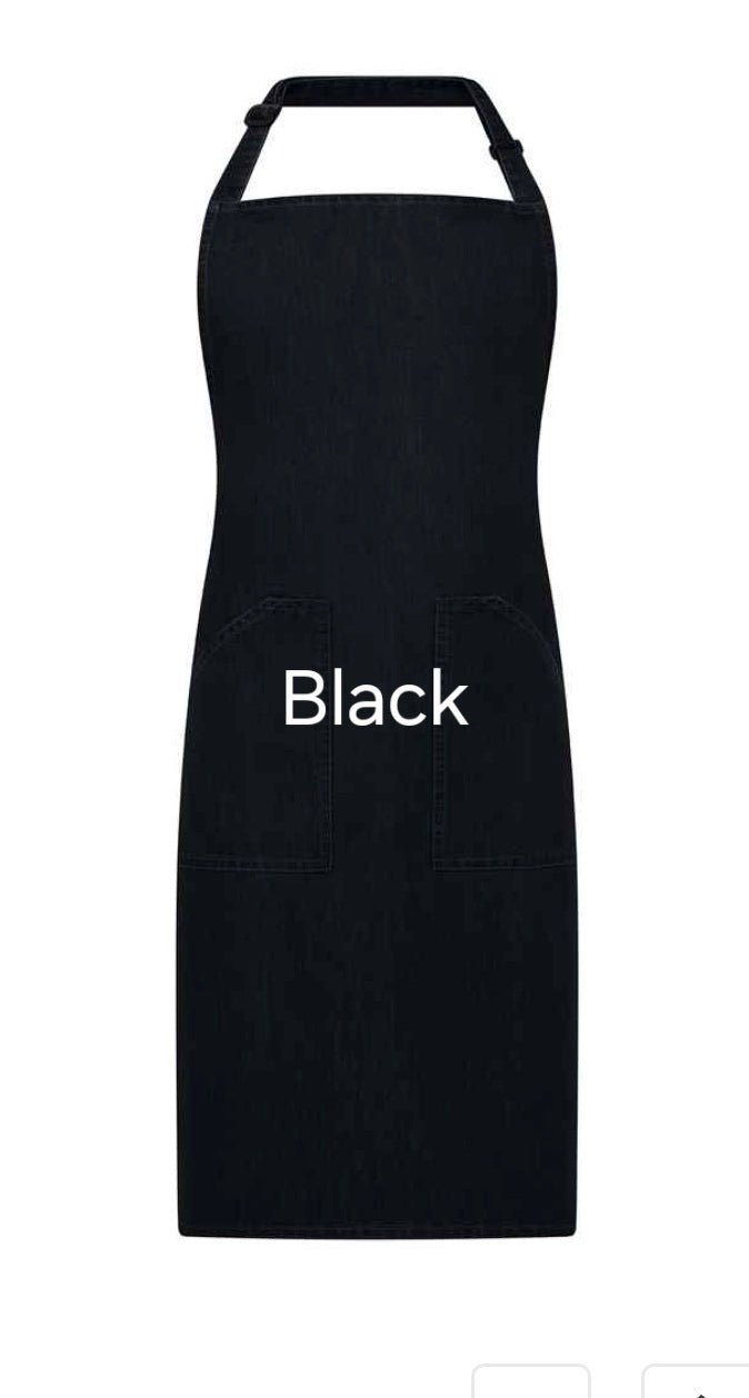 POISON YOU EMBROIDERED APRON
