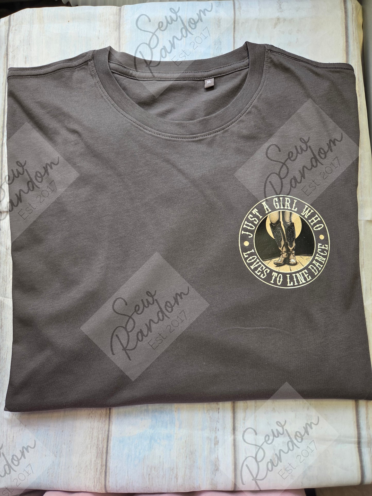 LOVES TO LINE DANCE T SHIRT