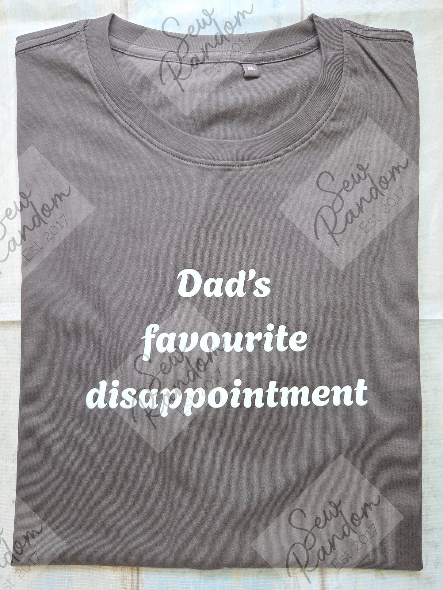 DAD'S DISAPPOINTMENT PRINTED T SHIRT