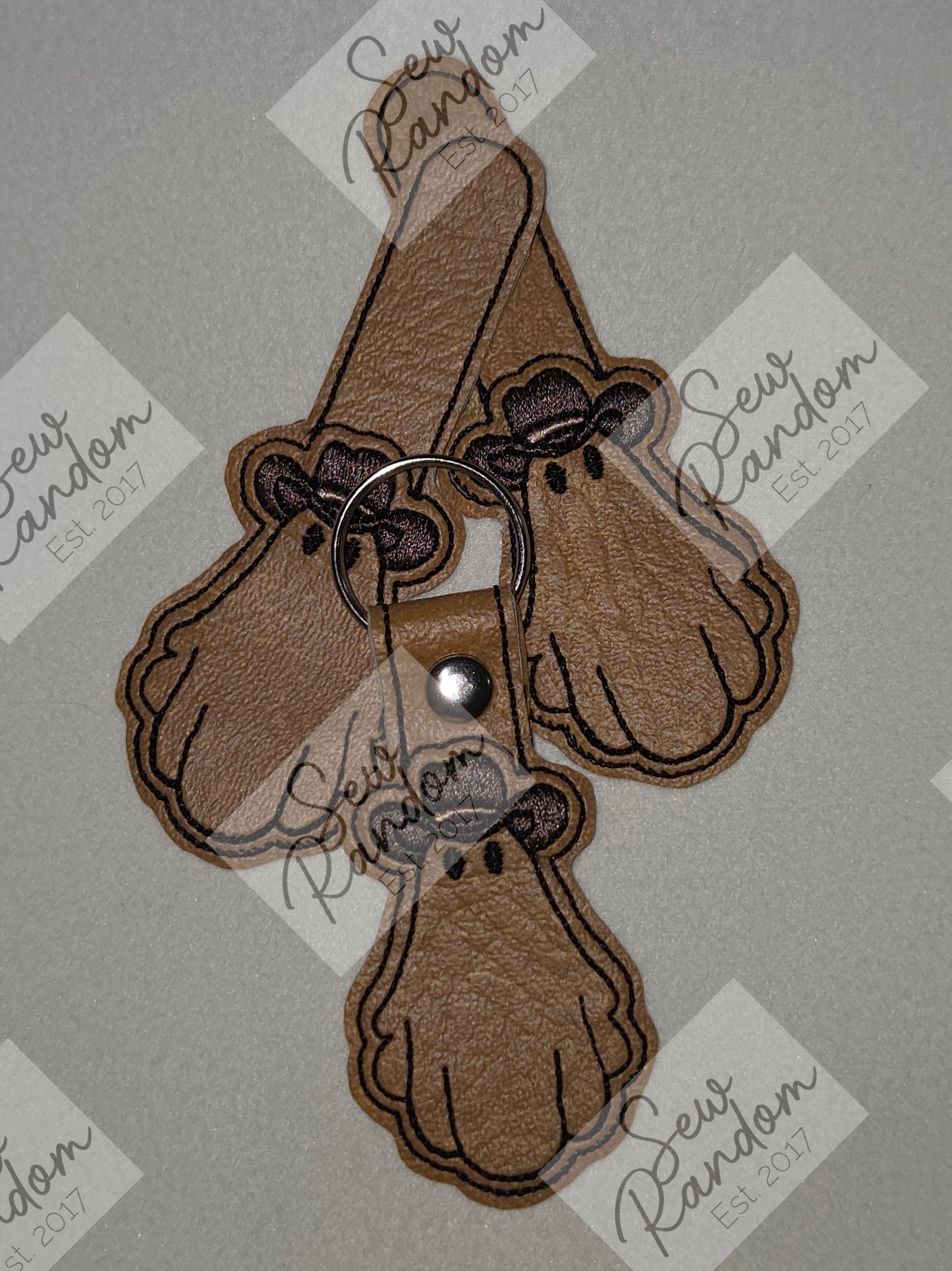 COWBOY GHOST KEYRING