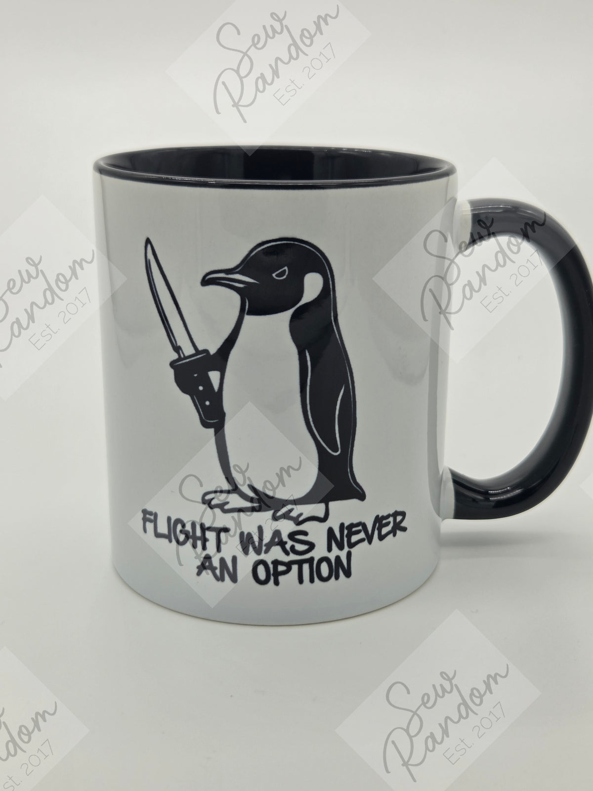 NEVER AN OPTION MUG