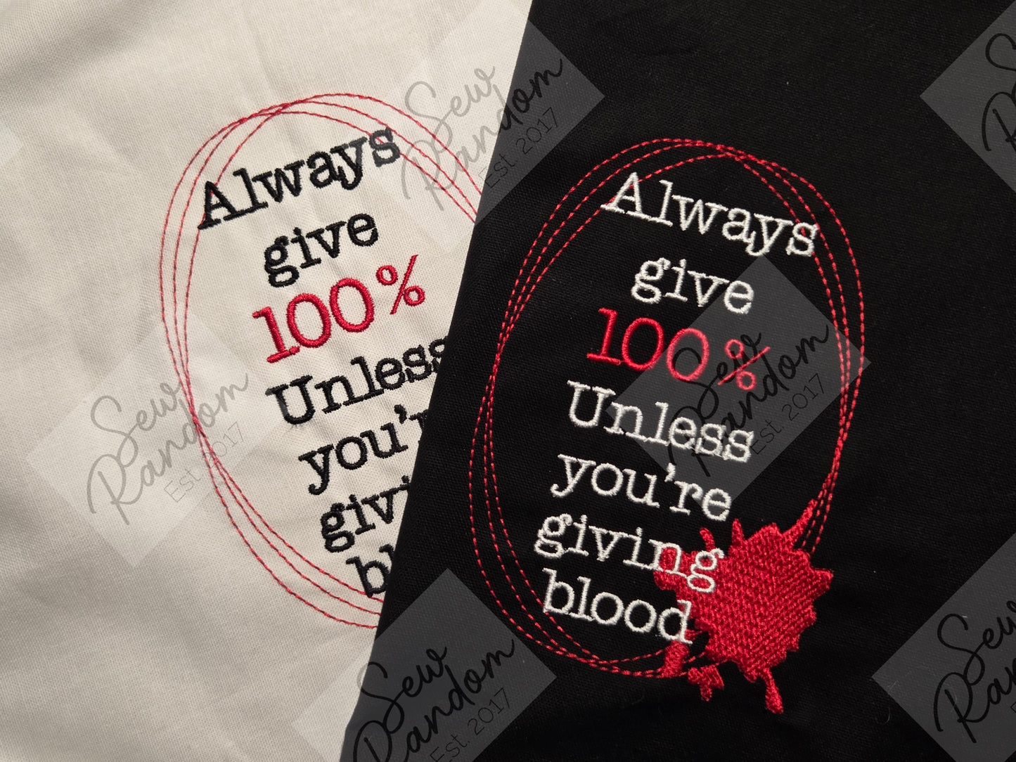 GIVE 100% TEA TOWEL