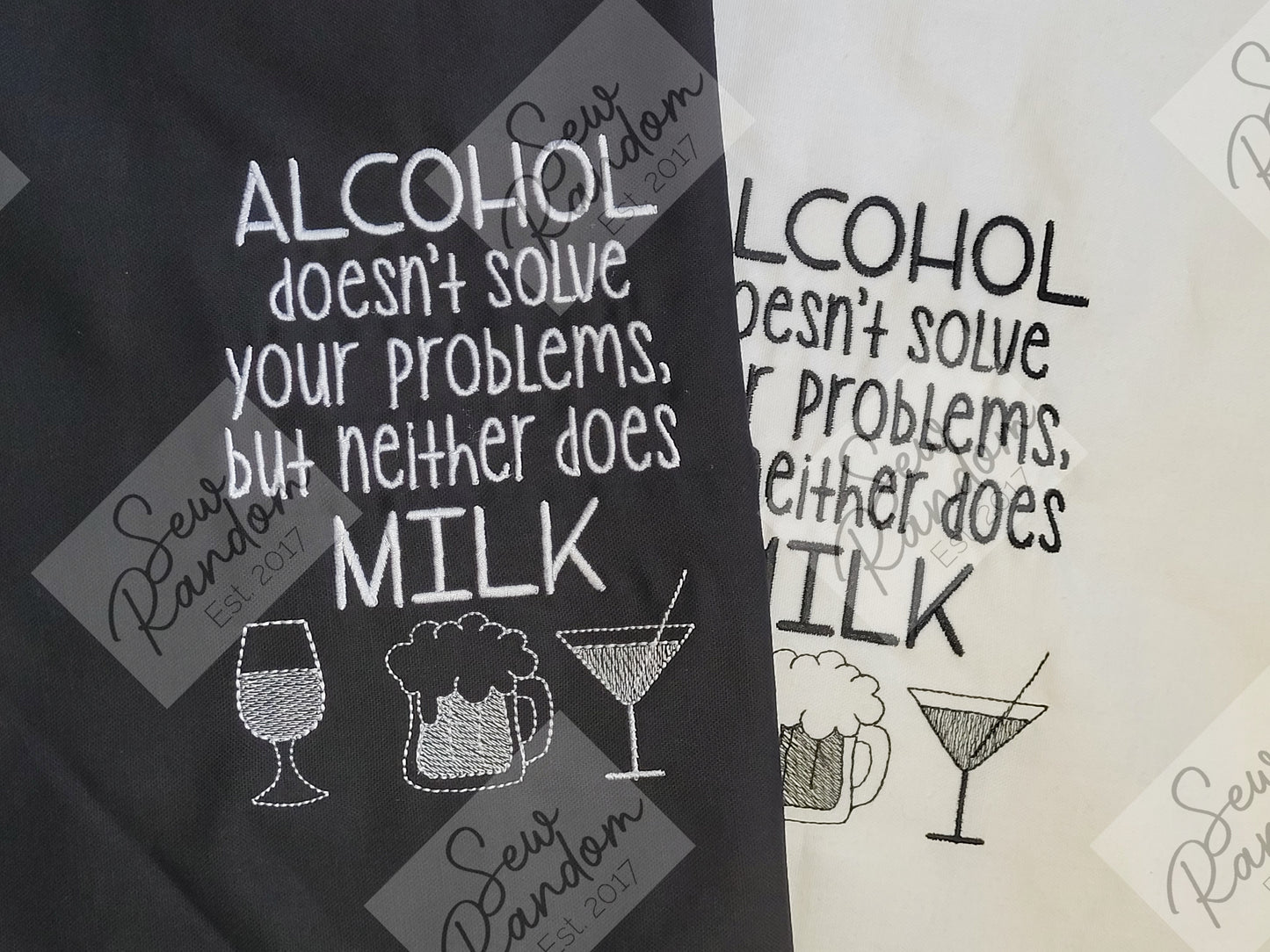 NEITHER DOES MILK TEA TOWEL