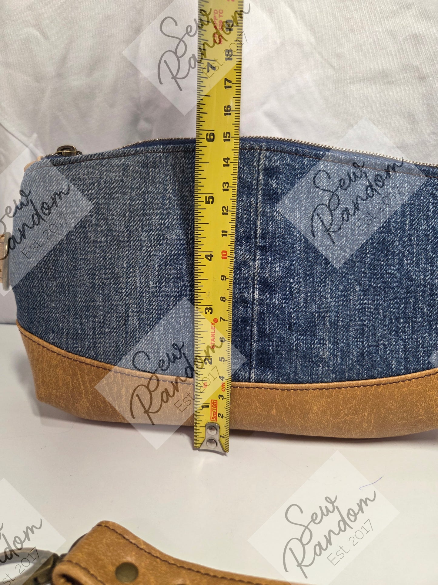 CLARY WRISTLET - DENIM & TAN