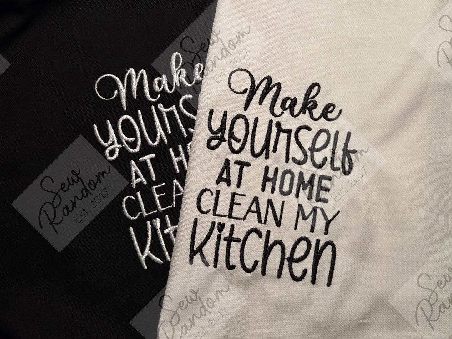 CLEAN MY KITCHEN TEA TOWEL