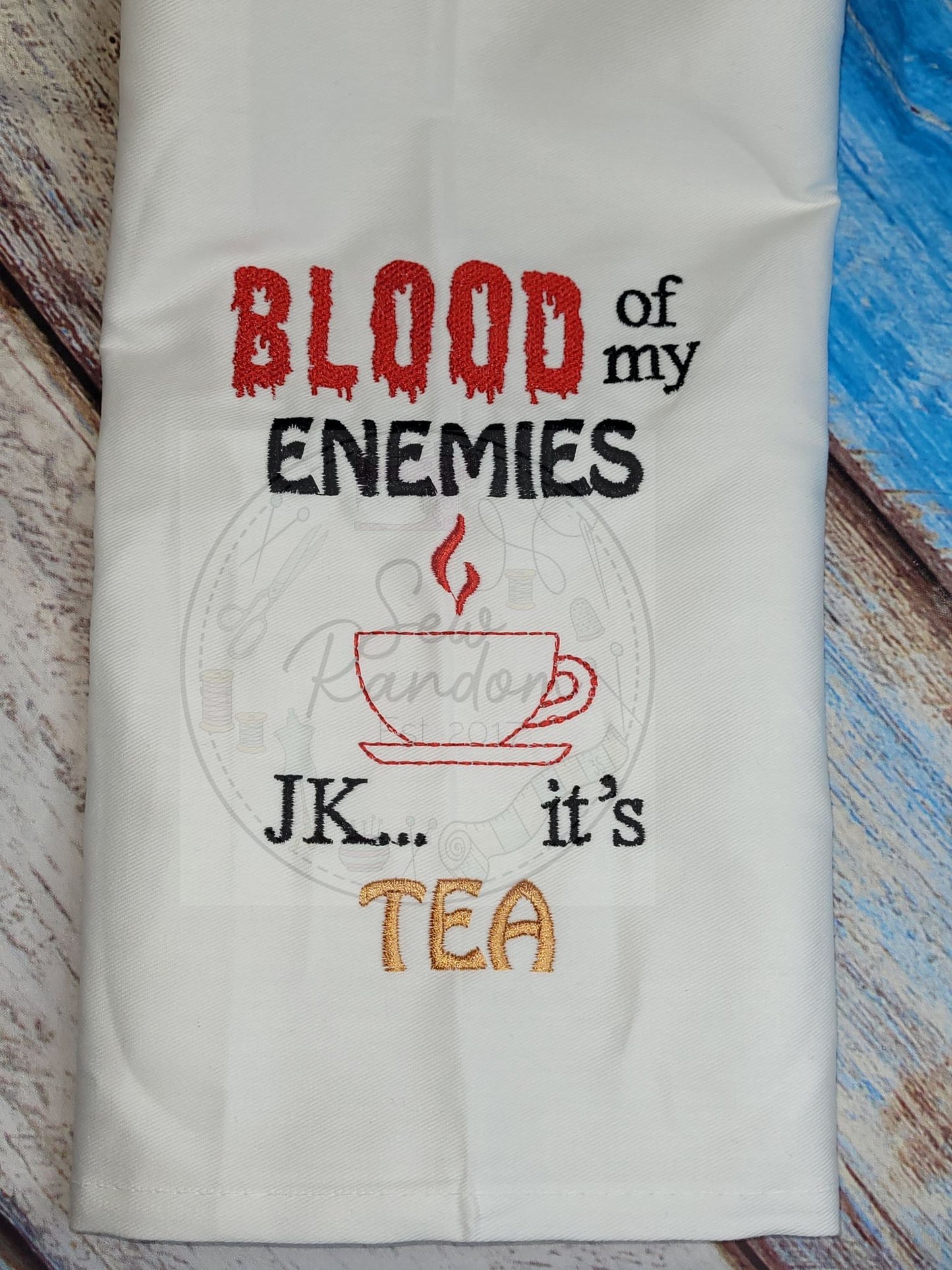 BLOOD TEA TEA TOWEL