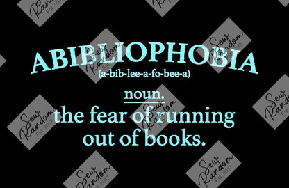 ABIBLIOPHOBIA T SHIRT