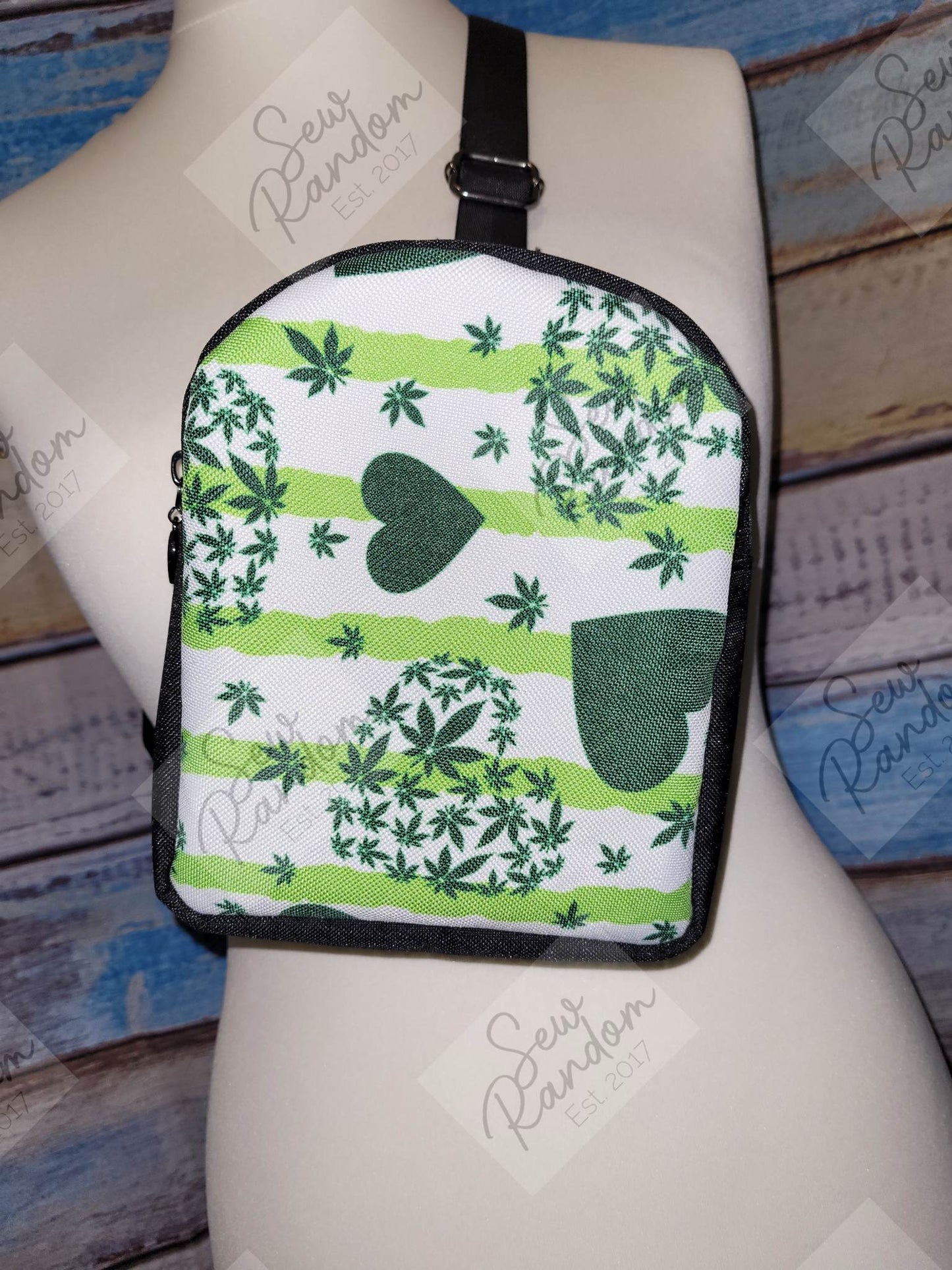 LOVE WEED STANDARD SIZE SLING BAG