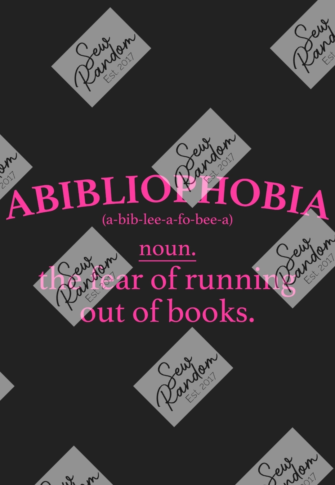 ABIBLIOPHOBIA T SHIRT