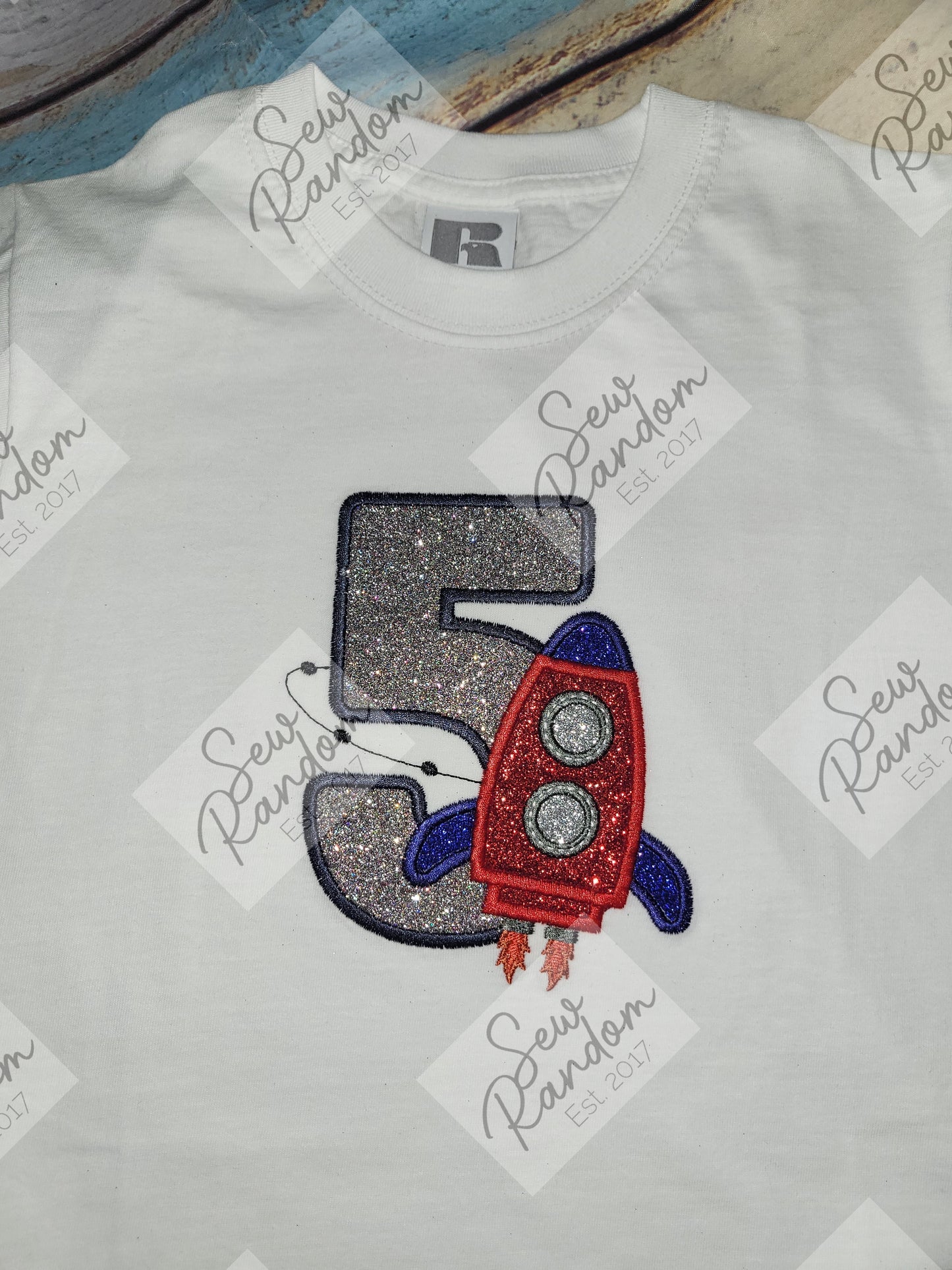 SPACE BIRTHDAY T SHIRT