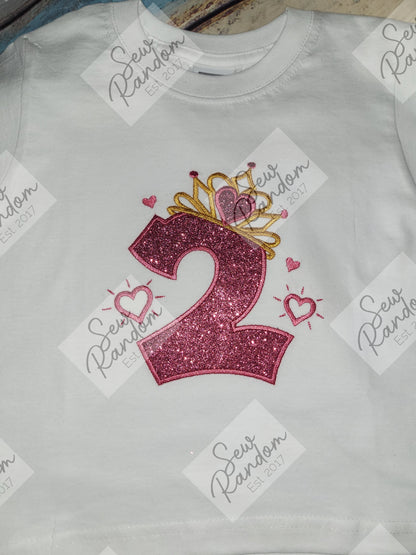 PRINCESS BIRTHDAY TOP