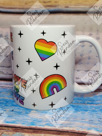 LOVE IS LOVE MUG