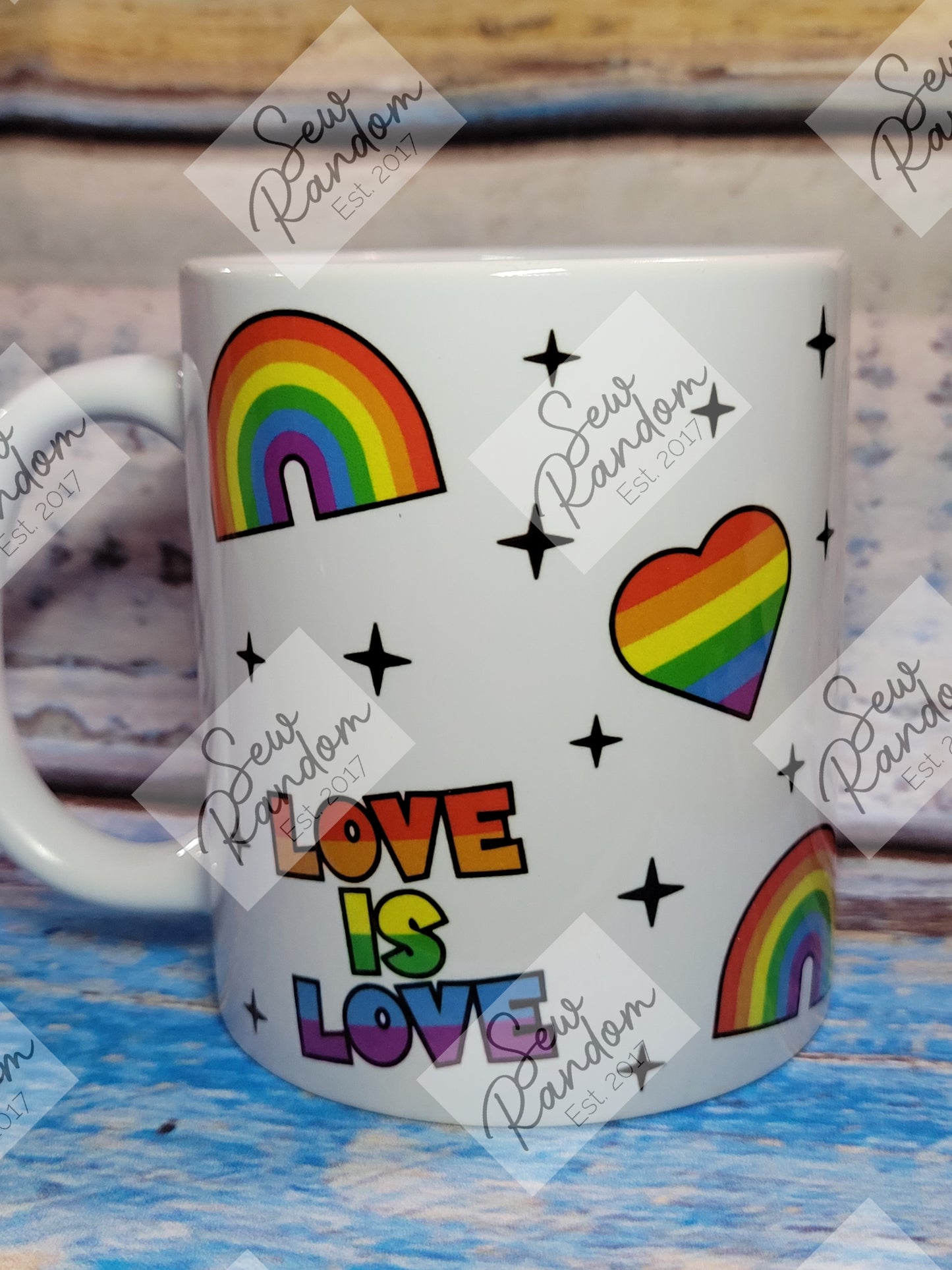 LOVE IS LOVE MUG