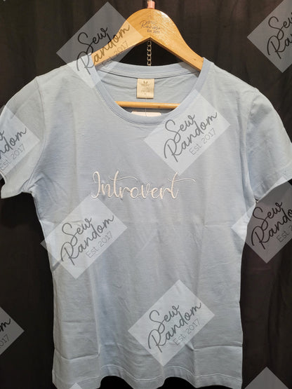 INTROVERT LADIES T SHIRT