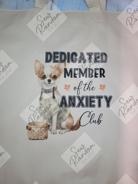 ANXIETY CLUB TOTE