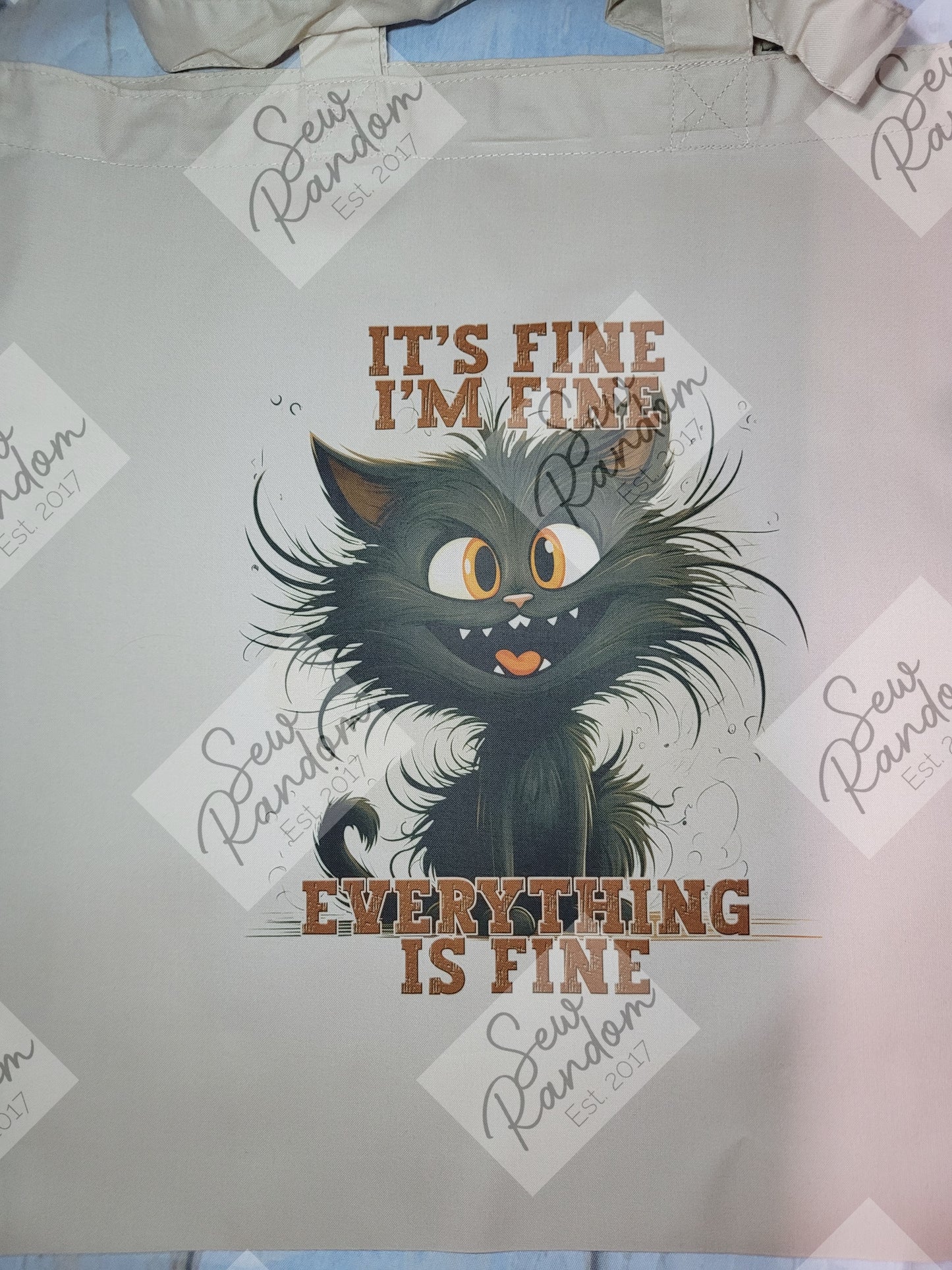 EVERYTHING IS FINE TOTE