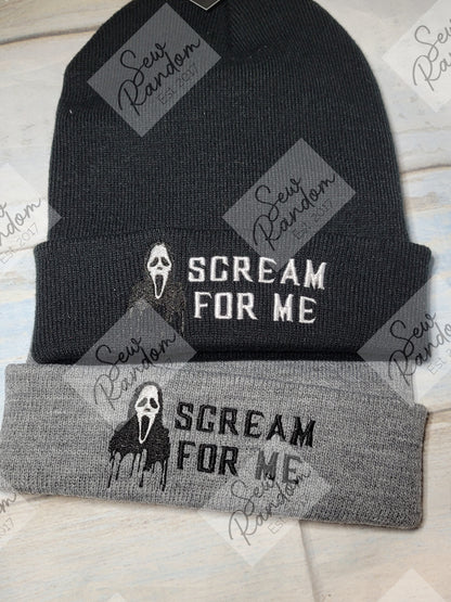 SCREAM FOR ME BEANIE