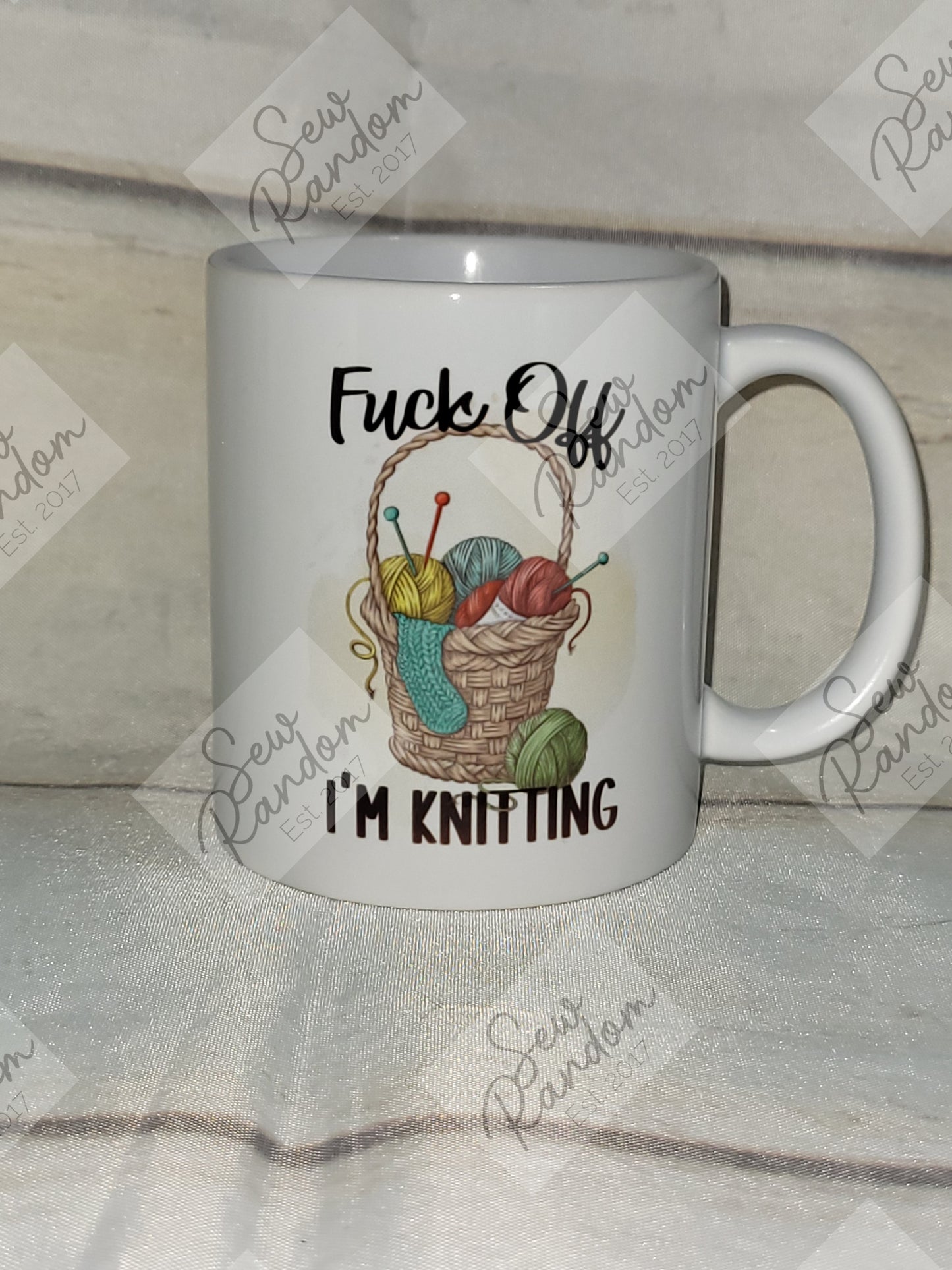 I'M KNITTING MUG