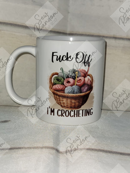 I'M CROCHETING MUG