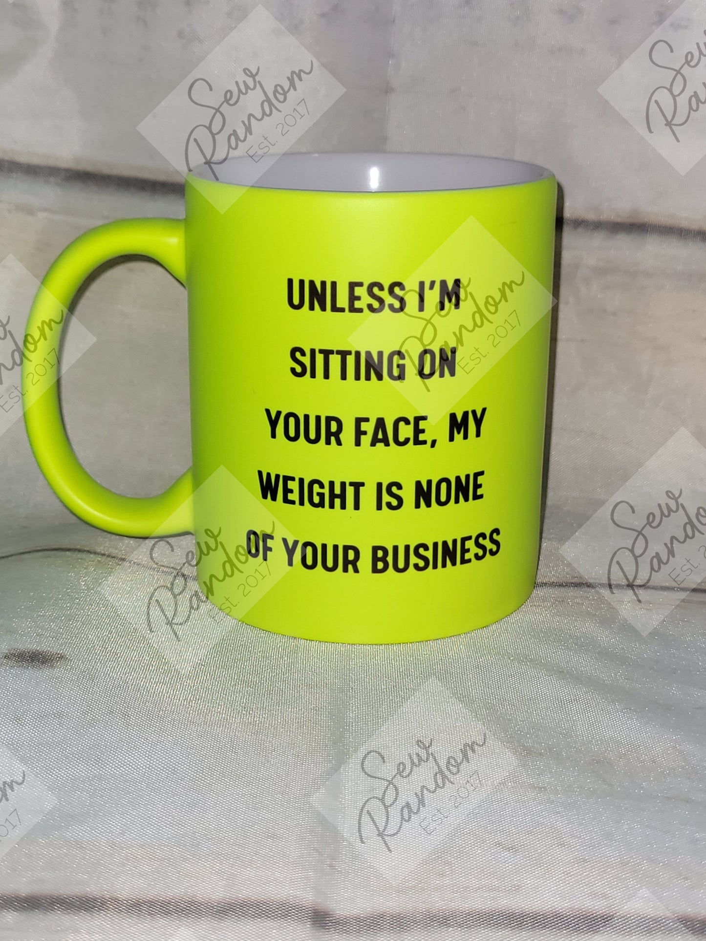 NOT YOUR BUSINESS MUG