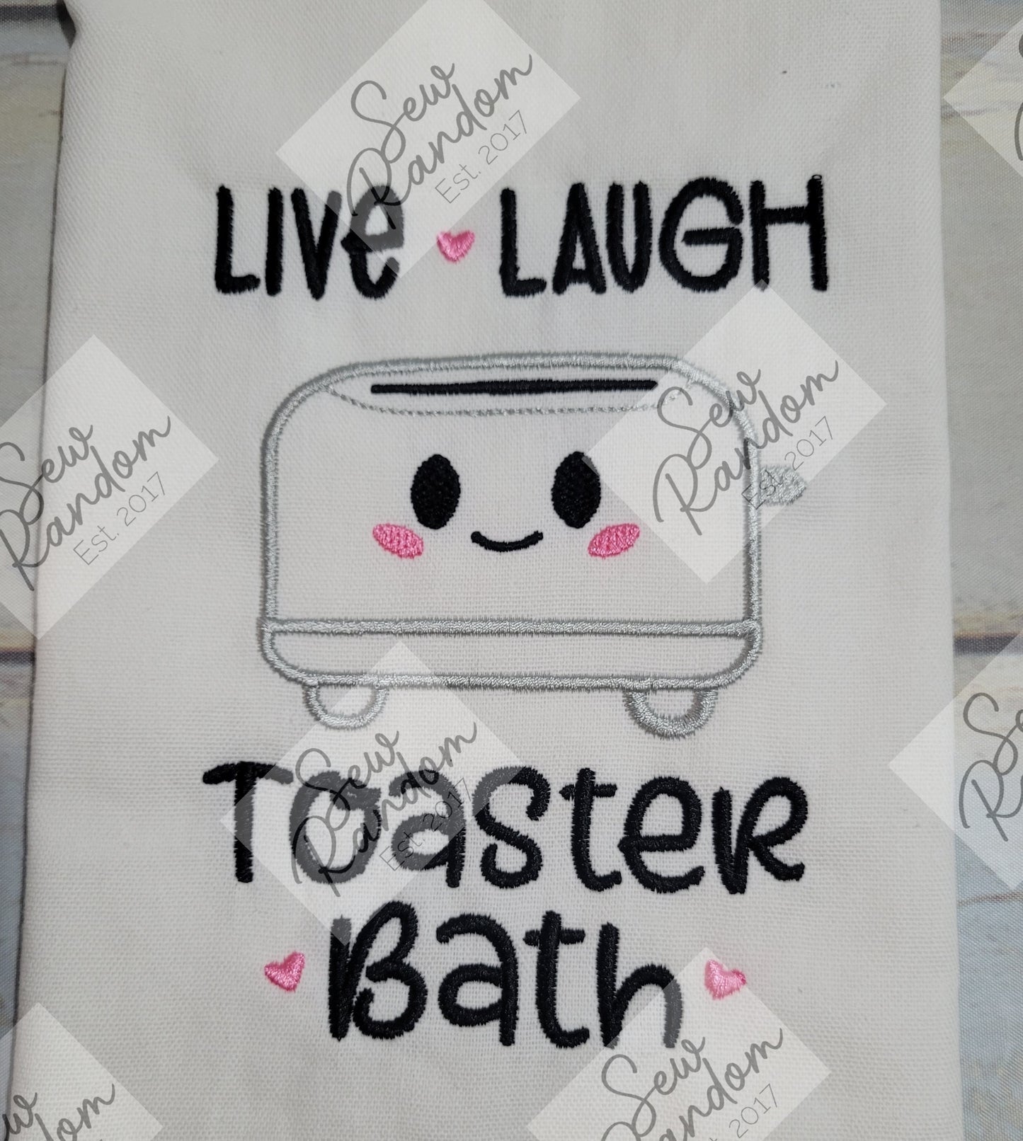 TOASTER BATH TEA TOWEL