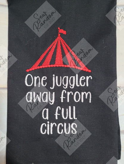 FULL CIRCUS TEA TOWEL