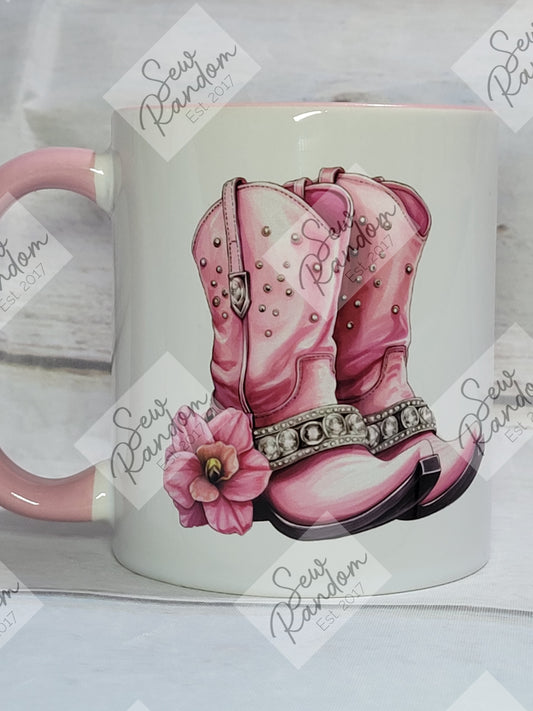 COWGIRL BOOTS MUG