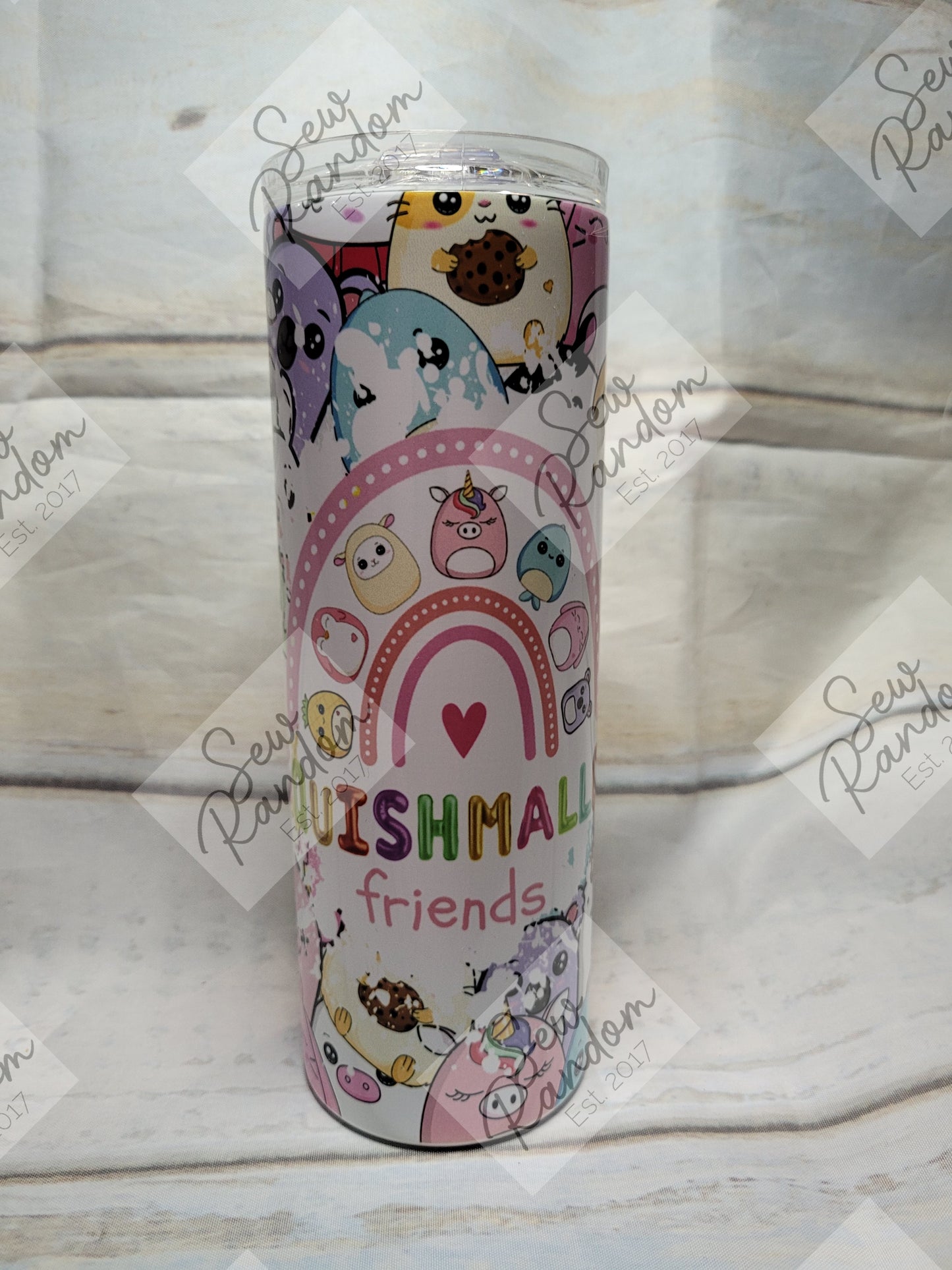 SQUISHY FRIENDS TUMBLER