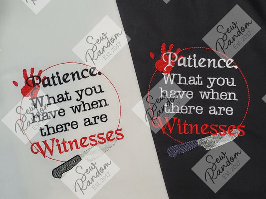 WITNESSES TEA TOWEL