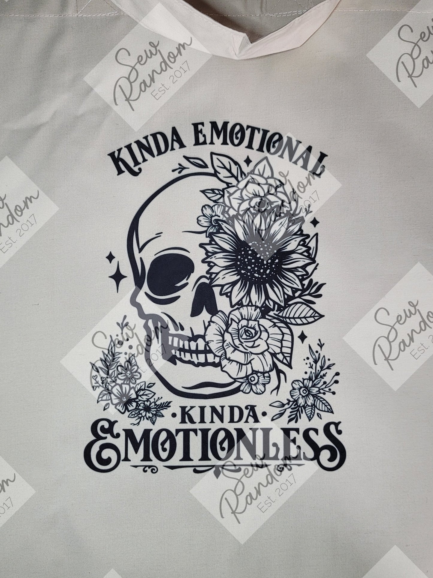 EMOTIONAL & EMOTIONLESS TOTE BAG