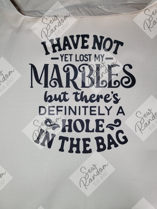 MARBLES TOTE BAG