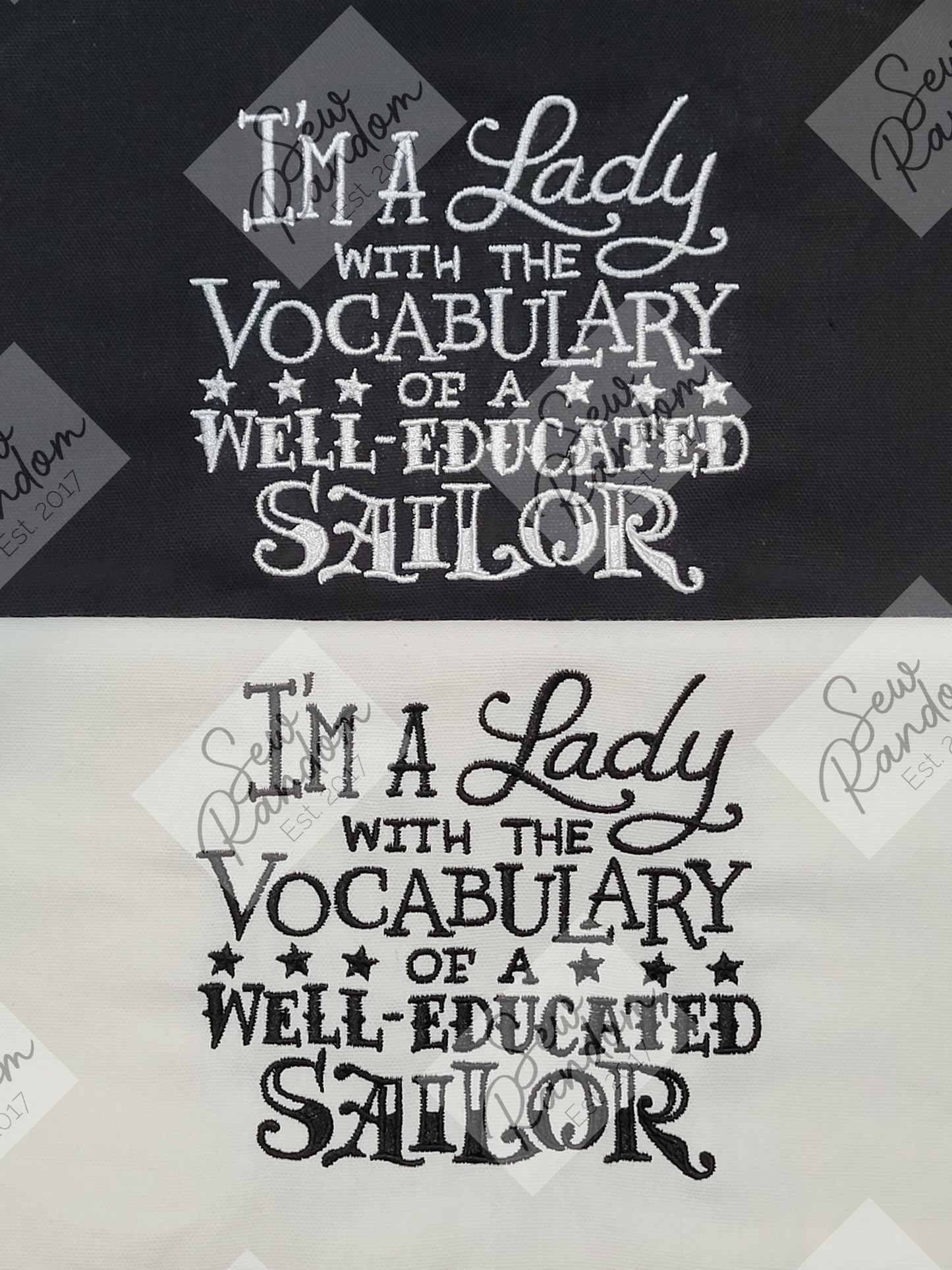 LADY VOCAB TEA TOWEL