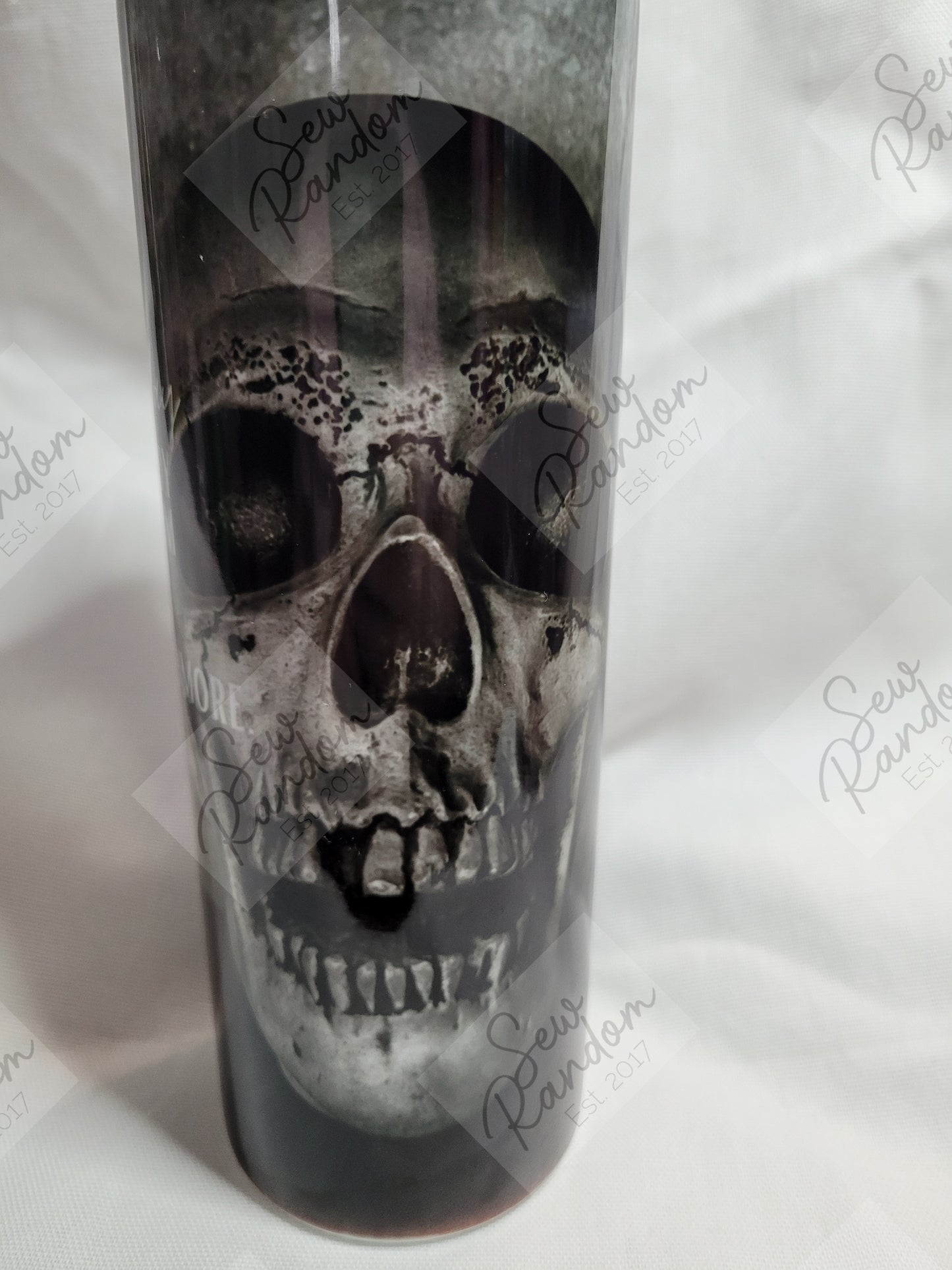 REDUCED DRINK FROM SKULLS TUMBLER