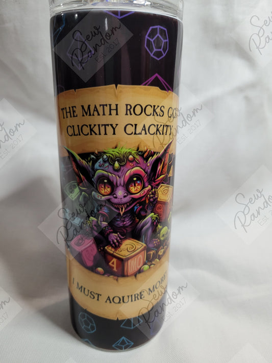 REDUCED MATH ROCKS TUMBLER