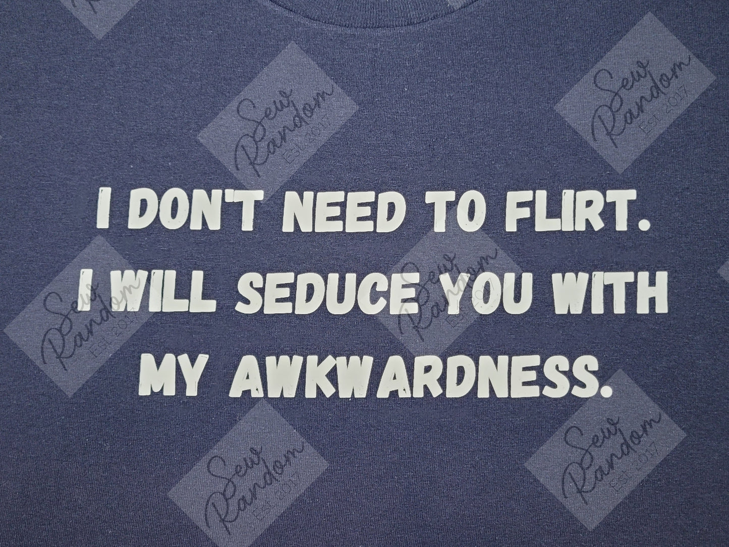 AWKWARDNESS PRINTED T SHIRT