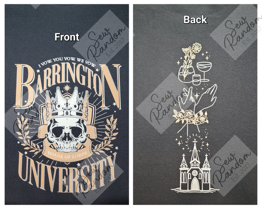 BARRINGTON UNI PRINTED T SHIRT