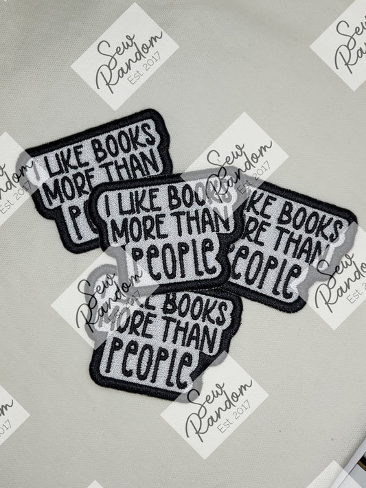 LIKE BOOK IRON ON PATCH